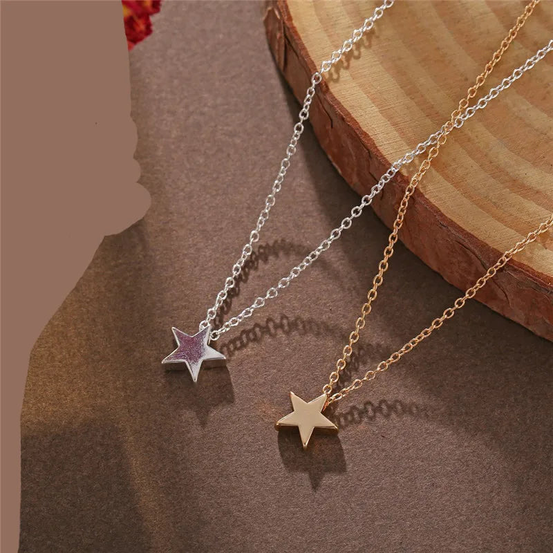 Star Choker Necklace Women Jewelry Chocker Star Necklace On Neck Chain Bijoux Collares Mujer Collier Femme neckalce for woman