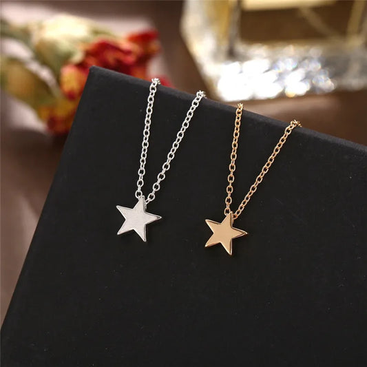 Star Choker Necklace Women Jewelry Chocker Star Necklace On Neck Chain Bijoux Collares Mujer Collier Femme neckalce for woman